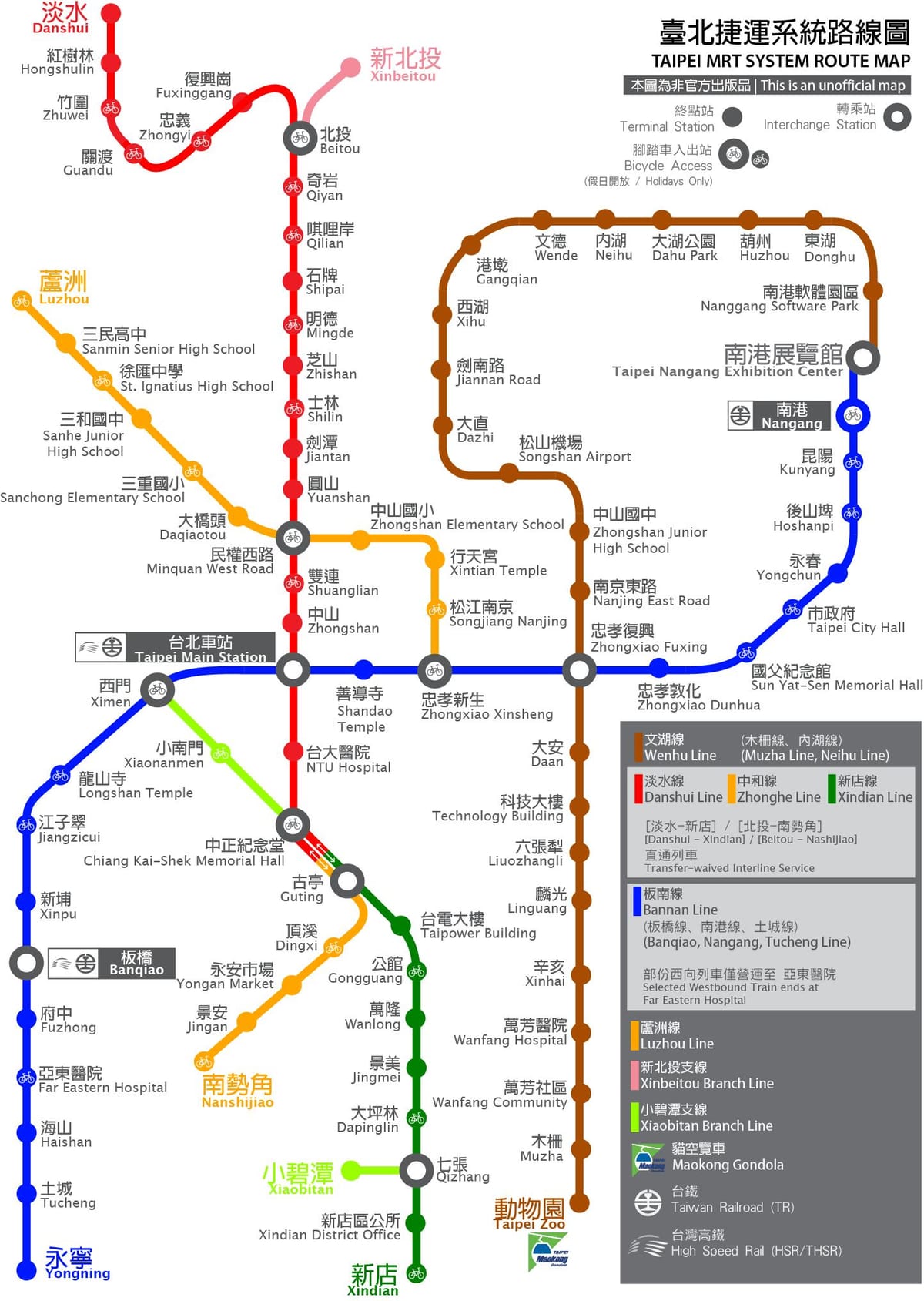 thsr محطة تايبيه خريطة